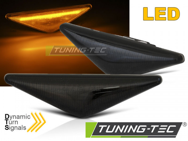 Upgrade Design LED Seitenblinker für Ford Focus MK1 98-04 / Mondeo MK3 00-07 Schwarz dynamisch